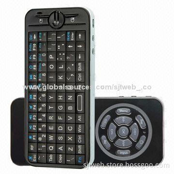 Bluetooth Mini Keyboards, TV Infrared Control with Rechargeable Lithium-ion Battery